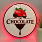 Custom Round LED Acrylic Sign – illuminated logo sign