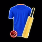 Custom Team India Cricket Jersey Neon Wall Light – Personalized Sports Glow (24*18 INCH ) Neonsignsindia