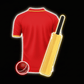 Custom Team India Cricket Jersey Neon Wall Light – Personalized Sports Glow (24*18 Inch) | Neon Signs India — Image 2