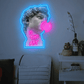 David Art Uv Print Neon Light Signs (32x22inches) Neonsignsindia