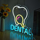 Dental Neon Sign Tooth 13" x 12.6" | Neon Signs India — Image 4