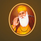Divine Blessings – Guru Nanak Dev Ji Illuminated Wall Art Neonsignsindia