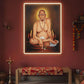 🧘 Divine Light: Shree Swami Samarth Illuminated Devotional Art Neonsignsindia