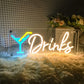 Drinks Neon Signs (7x16 inches) Neonsignsindia