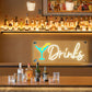 Drinks Neon Signs (7x16 inches) Neonsignsindia