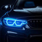 Electric Blue BMW Headlight Neon Sign – 6mm Flex LED Glow Neonsignsindia