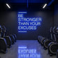 Be Stronger Than Your Excuses Neon Sign – Gym Motivation LED Light