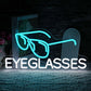 Eyeglasses Neon Sign(16.9"*8.4") Neonsignsindia