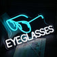 Eyeglasses Neon Sign(16.9"*8.4") Neonsignsindia