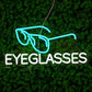 Eyeglasses Neon Sign(16.9"*8.4") Neonsignsindia