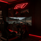 F1 LED Wall Art Game Room - Neonsignsindia