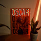 F1 Oscar Neon Sign – UV Printed LED Wall Art 18"x12" Inch Neonsignsindia