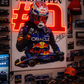 Max Verstappen Victory Neon Frame - 20 x 25 Inch - LED Neon Sign
