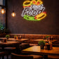 Fast Food Neon Wall Sign – Tasty Glow Edition Neonsignsindia
