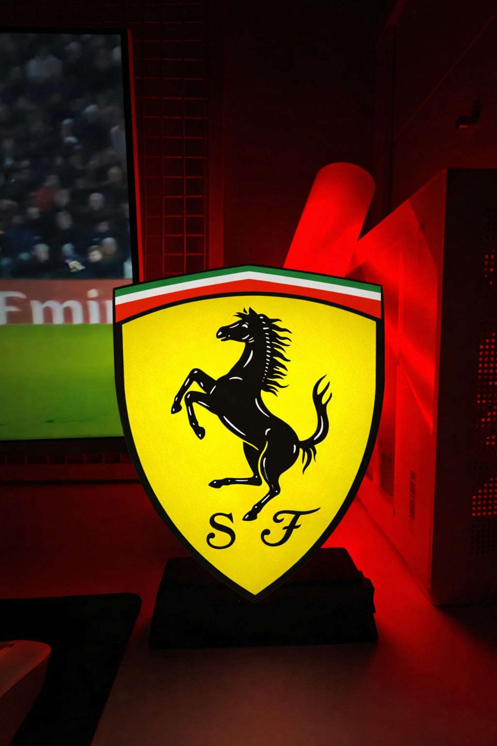 Ferrari F1 Desk Lamp – Iconic Racing LED Night Light for Motorsport Fans - LED Neon Sign