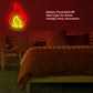 Flame Neon Sign (8x10 inches) Neonsignsindia