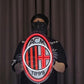 Football Logo Neon Ac Milan UV print neon sign (16*18 inches) Neonsignsindia