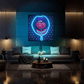 Fruit Passion Lips V.1 LED Wall Art | Sensual Pop Art Neon Print Neonsignsindia