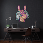 Gamer Hand Neon Sign – RGB LED Wall Light for Game Room Neonsignsindia
