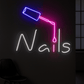Glow Nails – Nail Polish Drip LED Neon Sign Neonsignsindia