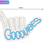 Good Vibes Neon Sign Light for Wall Décor 12*16 Inch Neonsignsindia