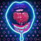 Fruit Passion Lips V.1 LED Wall Art | Sensual Pop Art Neon Print