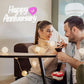 Happy anniversary Neon Sign for Backdrop Birthday Light Up Sign Party Decoration(Warm White) (Light Anniversary Sign) Neonsignsindia