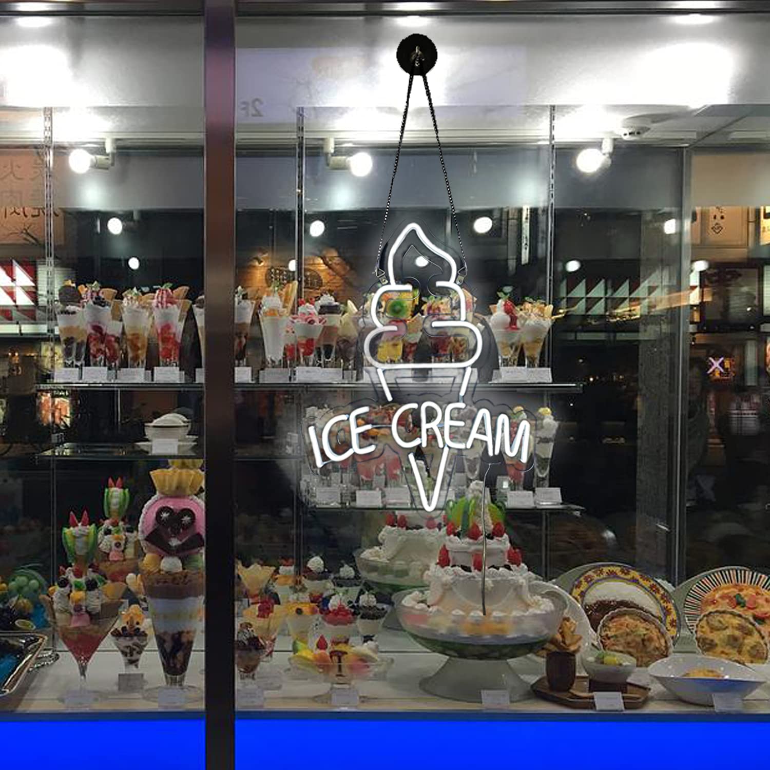 Ice Cream Neon Sign (13x18 inches) Neonsignsindia