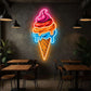 Ice Cream Neon Wall Light – Color Pop Edition Neonsignsindia