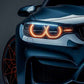 Inferno Halo BMW – Premium Neon Car Wall Art Neonsignsindia
