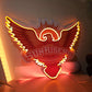 IPL Cricket Sunrisers Hyderabad Uv Print Neon Neonsignsindia