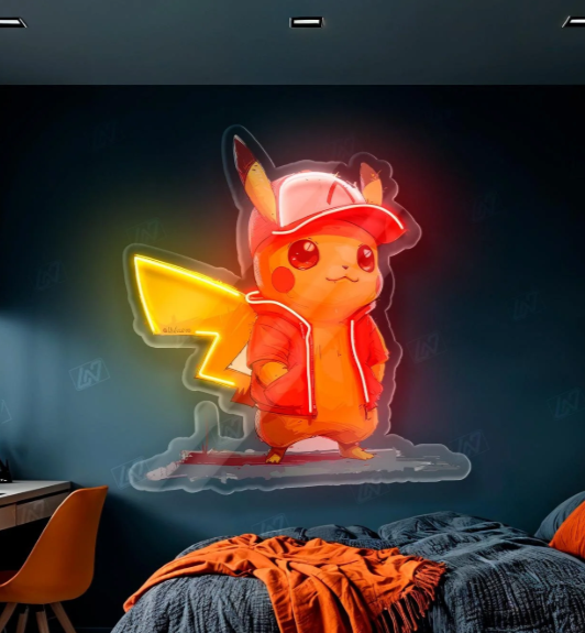 Pikachu Neon Sign