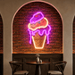 Kawaii Ice Cream Neon Sign Neonsignsindia
