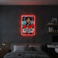 “King Khan Pop Art Neon Sign” Neonsignsindia