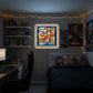 Luffy one piece Pop art neon sign Neonsignsindia