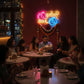 KUNITARI YENAR GG “कुणीतरी येणार गं” Neon Sign | Baby Arrival LED Wall Decor | Neon Signs India — Image 2