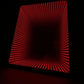LED Infinity Mirror, 3D Tunnel Mirror, Light Portal, Infinity Light, Gaming Lamp, Wall Hanging 15.5x15.5 inches Neonsignsindia