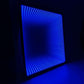 LED Infinity Mirror, 3D Tunnel Mirror, Light Portal, Infinity Light, Gaming Lamp, Wall Hanging 15.5x15.5 inches Neonsignsindia