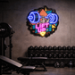 Lift Up Neon Gym Wall Sign – Motivational Weightlifting LED Art | Neon Signs India — Image 1