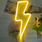Lightning Bolt Neon Light (6x12 inches) Neonsignsindia