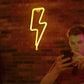 Lightning Bolt Neon Light (6x12 inches) Neonsignsindia