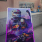 Max Verstappen Neon Aura Frame - 18 x 30 Inch - LED Neon Sign
