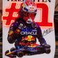 Max Verstappen Victory Neon Frame - 20 x 25 Inch - LED Neon Sign