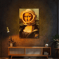 Modern Mona Lisa Pop Art Canvas with Neon-Effect Glow | Limited Edition | Neon Signs India — Image 5