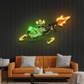 Money Hustler Neon Wall Sign – Bold Street LED Art | Neon Signs India — Image 1