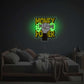 Money Power LED Neon Sign – Hustler Statement Wall Art | Neon Signs India — Image 1