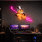 Money Tycoon Neon Wall Art – Gangster Monopoly Style LED Neon Sign | Neon Signs India — Image 1