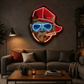 Monkey Rockstar Sunglasses LED Neon Sign – Pop Art Wall Decor for Bedroom & Gaming Room Neonsignsindia