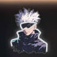 Mystic Anime Warrior Neon Wall Art – LED Glow Poster | Neon Signs India — Image 2