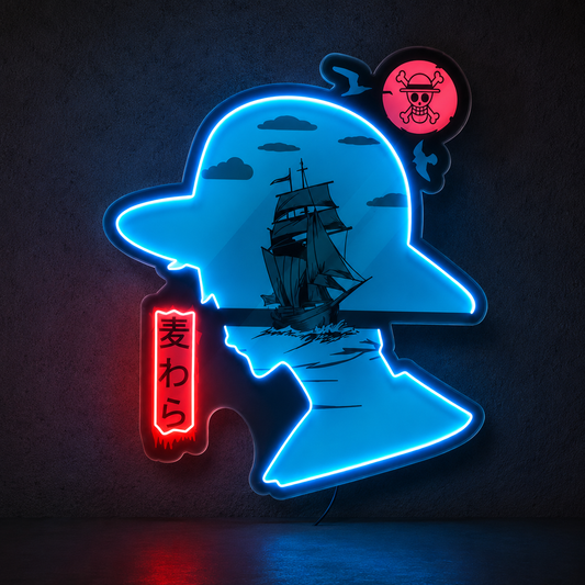 Luffy One Piece Neon Sign